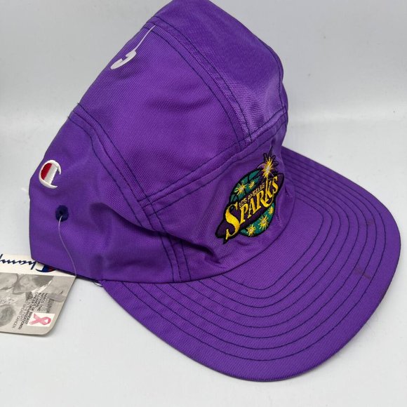 Vintage Los Angeles LA Sparks WNBA Champion Hat 5 Panel Cap Men New - Picture 3 of 9